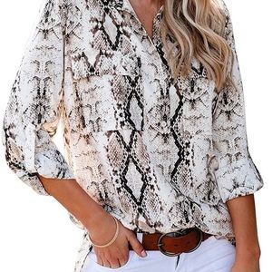 Calvin Klein snake button down